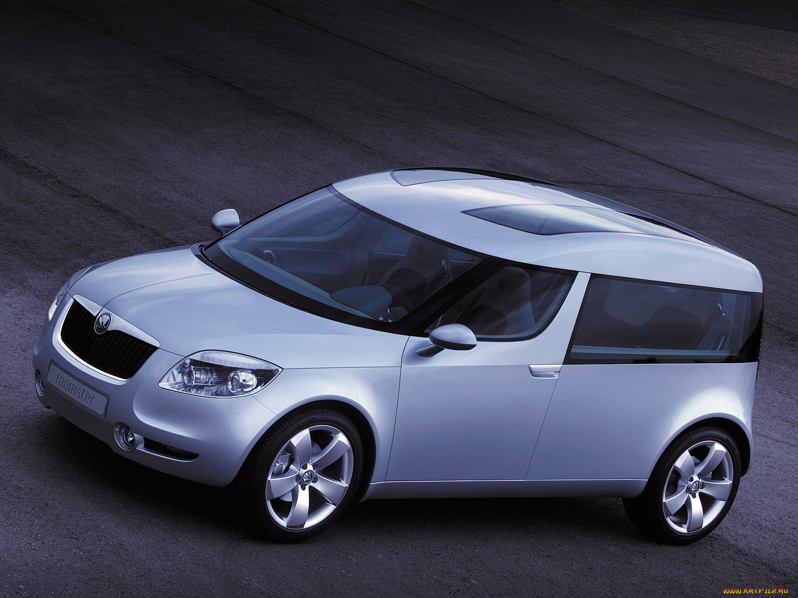 skoda, roomster, 